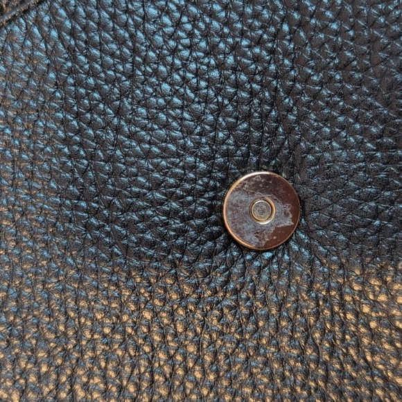 Kate Spade Black Suede And Leather Shoulder Bag - Picture 7 of 10